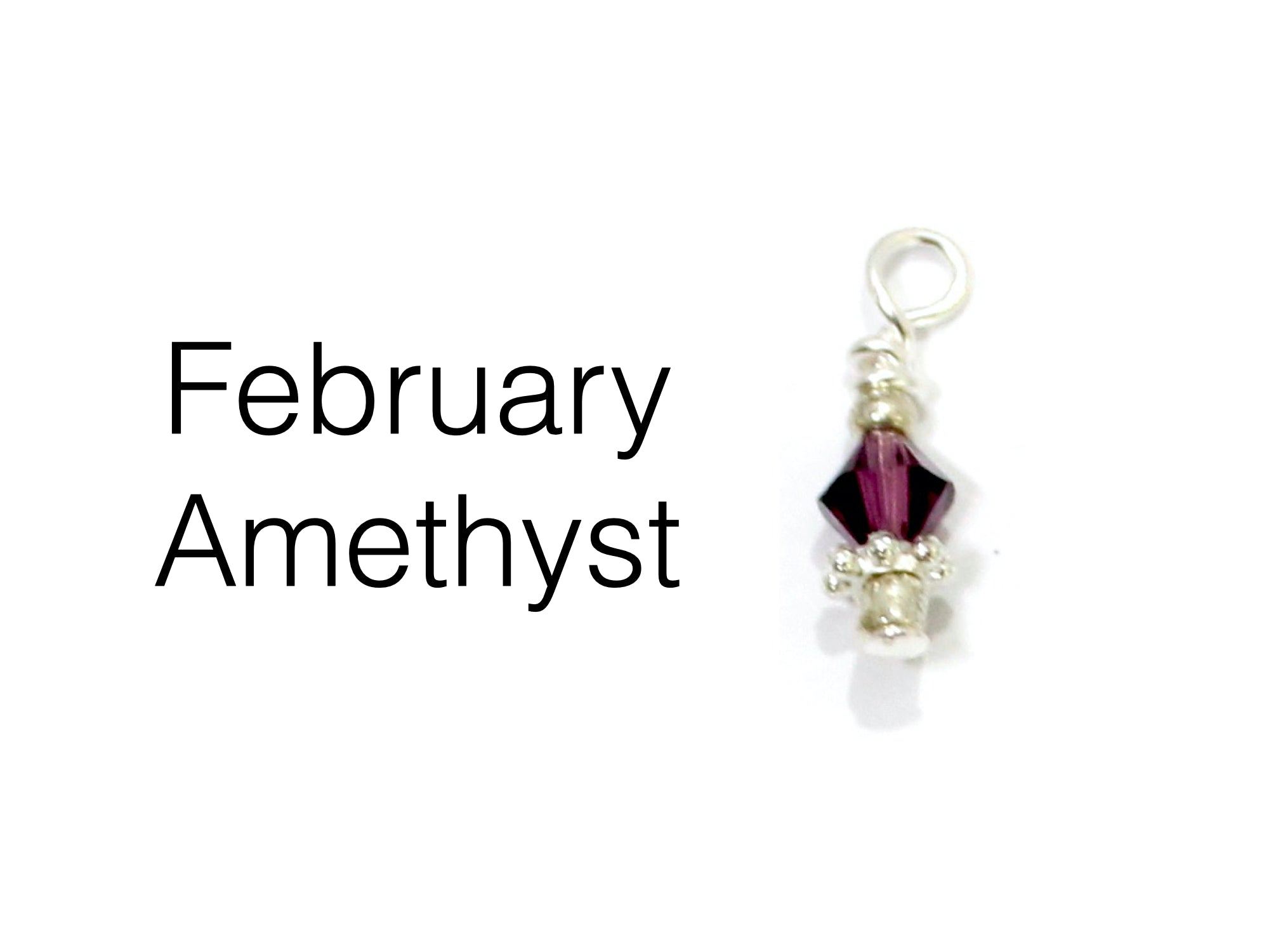 Amethyst Swarovski Crystal | February Birthstone