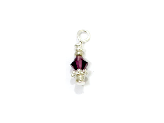 Jewelry Bar | Amethyst Swarovski Crystal ~ February Birthstone