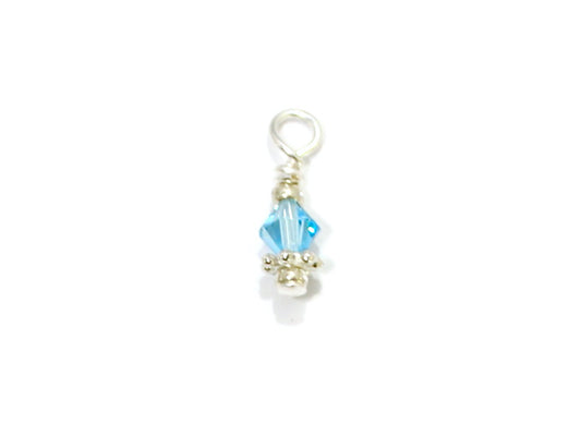 Jewelry Bar | Aquamarine Swarovski Crystal ~ March Birthstone