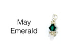 Emerald Swarovski Crystal | May Birthstone
