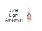 Light Amethyst Swarovski Crystal | June Birthstone