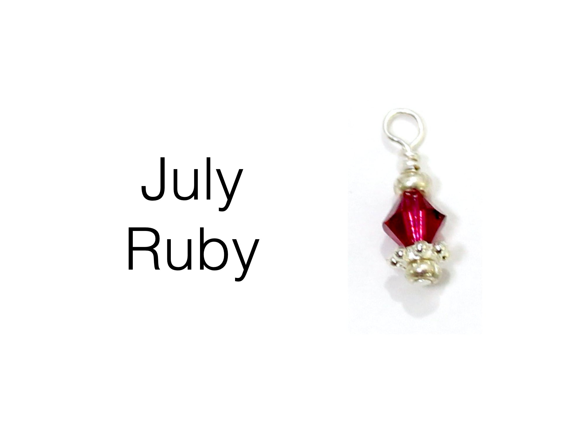 Ruby Swarovski Crystal | July Birthstone