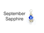 Sapphire Swarovski Crystal | September Birthstone