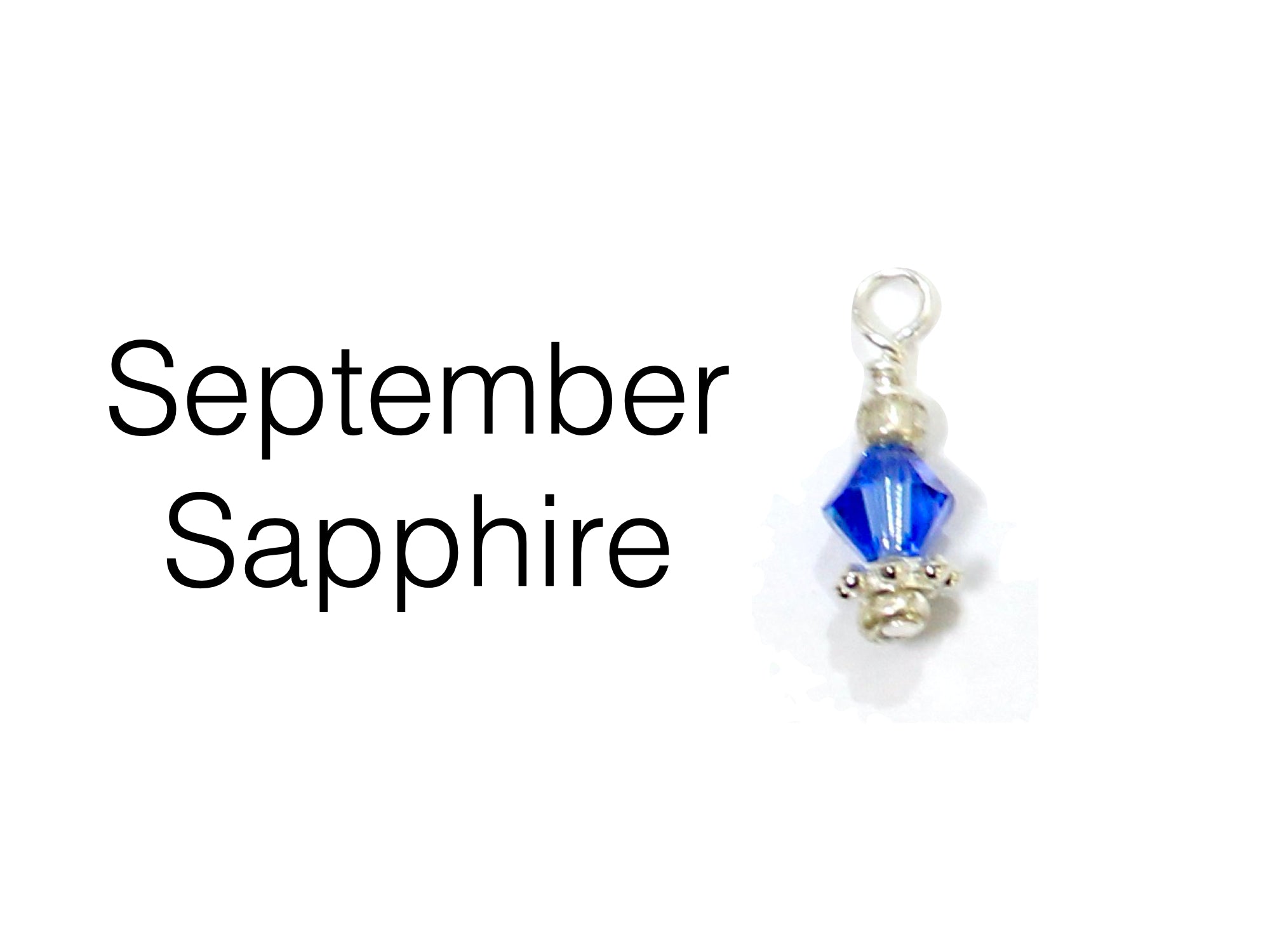 Sapphire Swarovski Crystal | September Birthstone