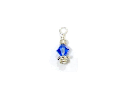 Jewelry Bar | Sapphire Swarovski Crystal ~ September Birthstone