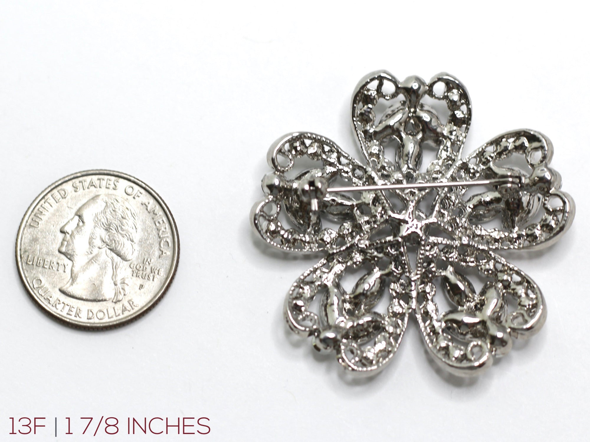 Blue Star Banner Brooch 13F