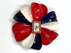 WWII-era Blue Star Sweetheart Pin on Vintage Brooch