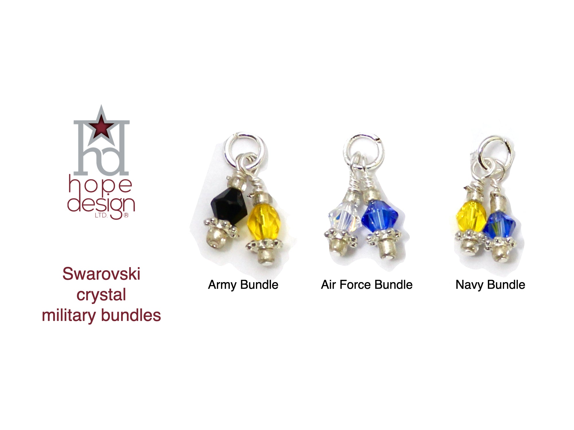 Swarovski Crystal Military Services Bundles