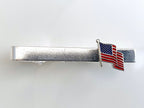 American Flag Tie Clip