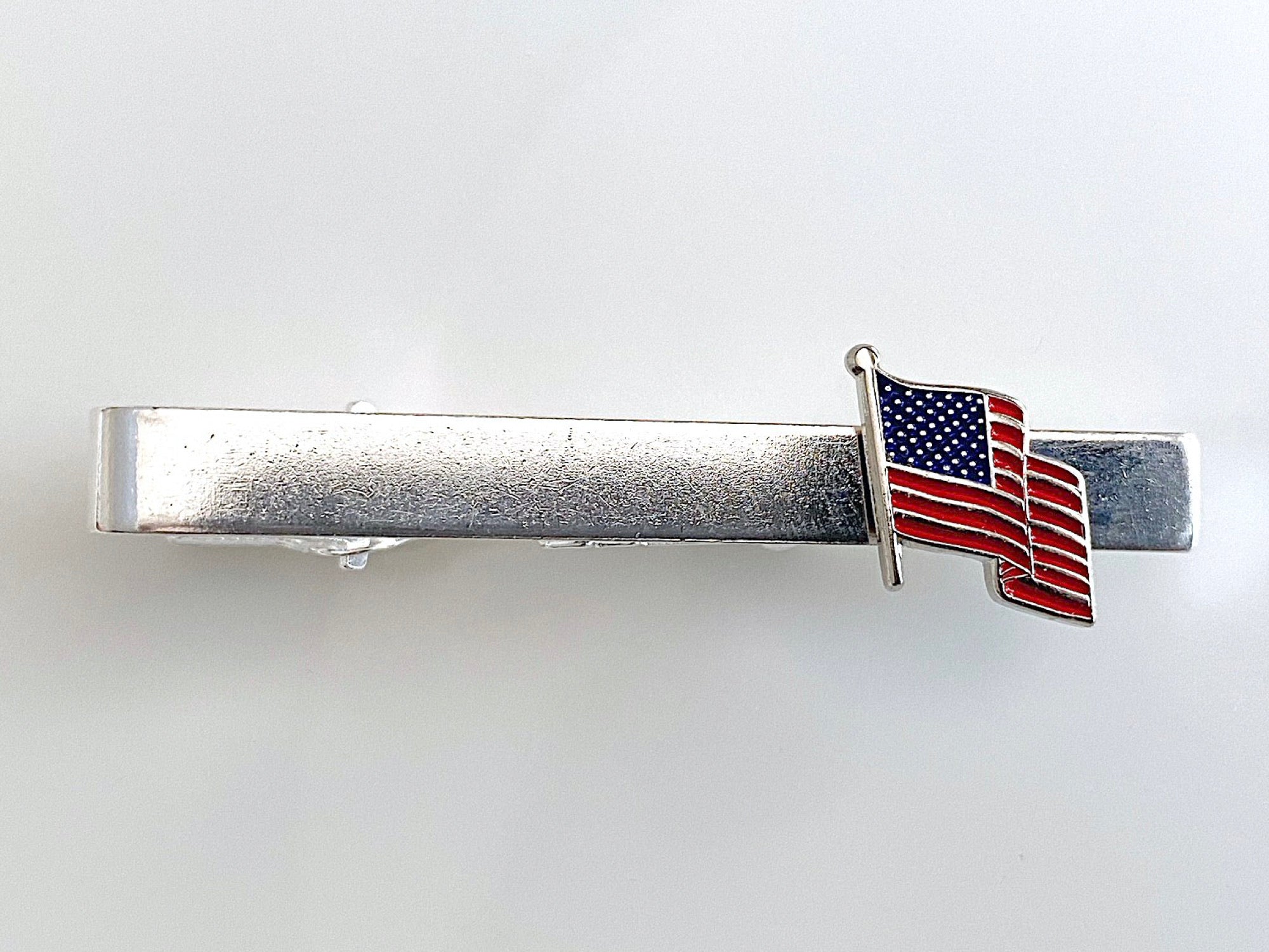 American Flag Tie Clip
