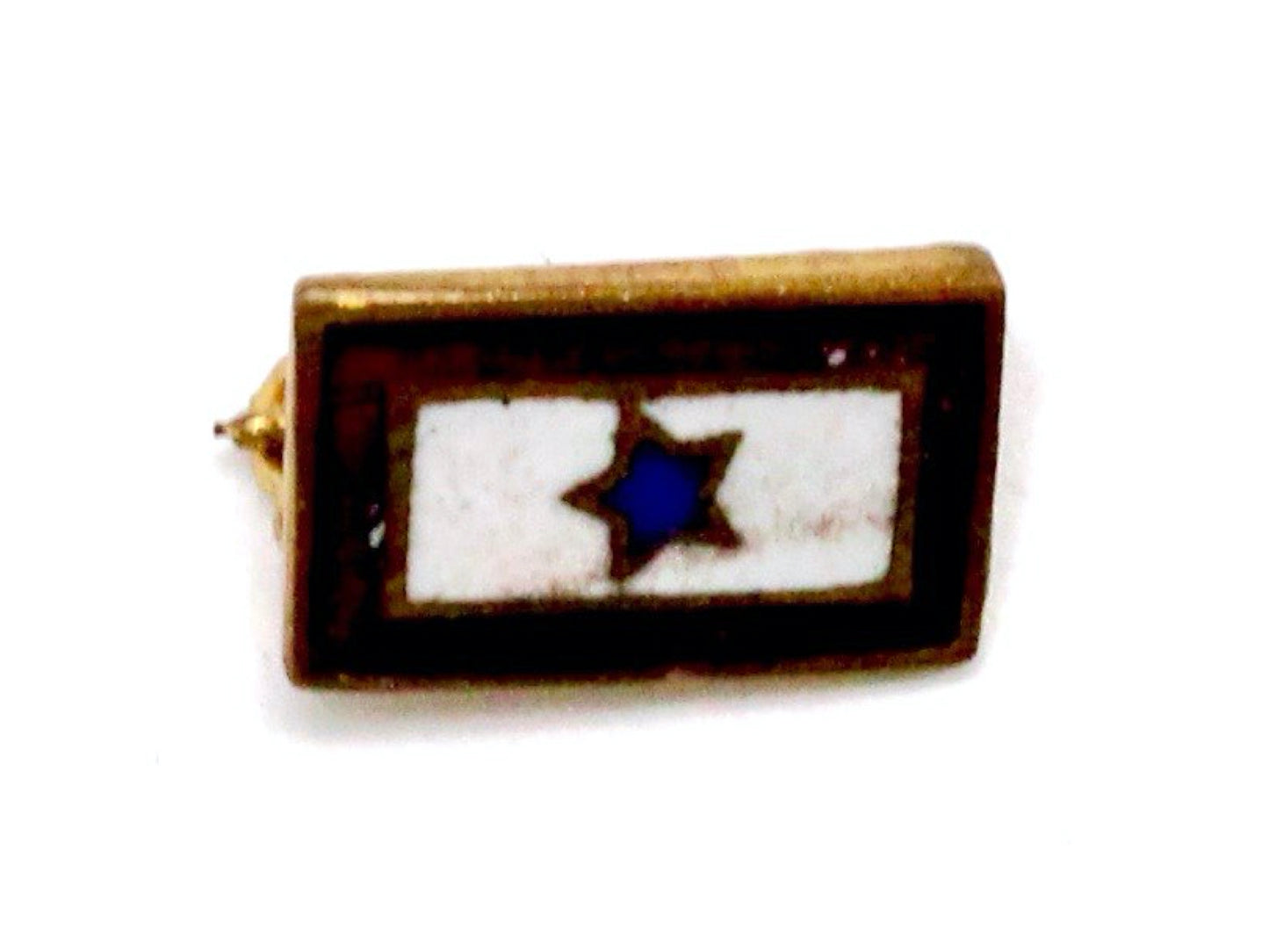 WWII-era Vintage Sweetheart Pin | 1 Blue Star VB61