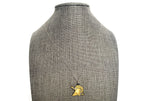West Point Athena Gold Charm Necklace