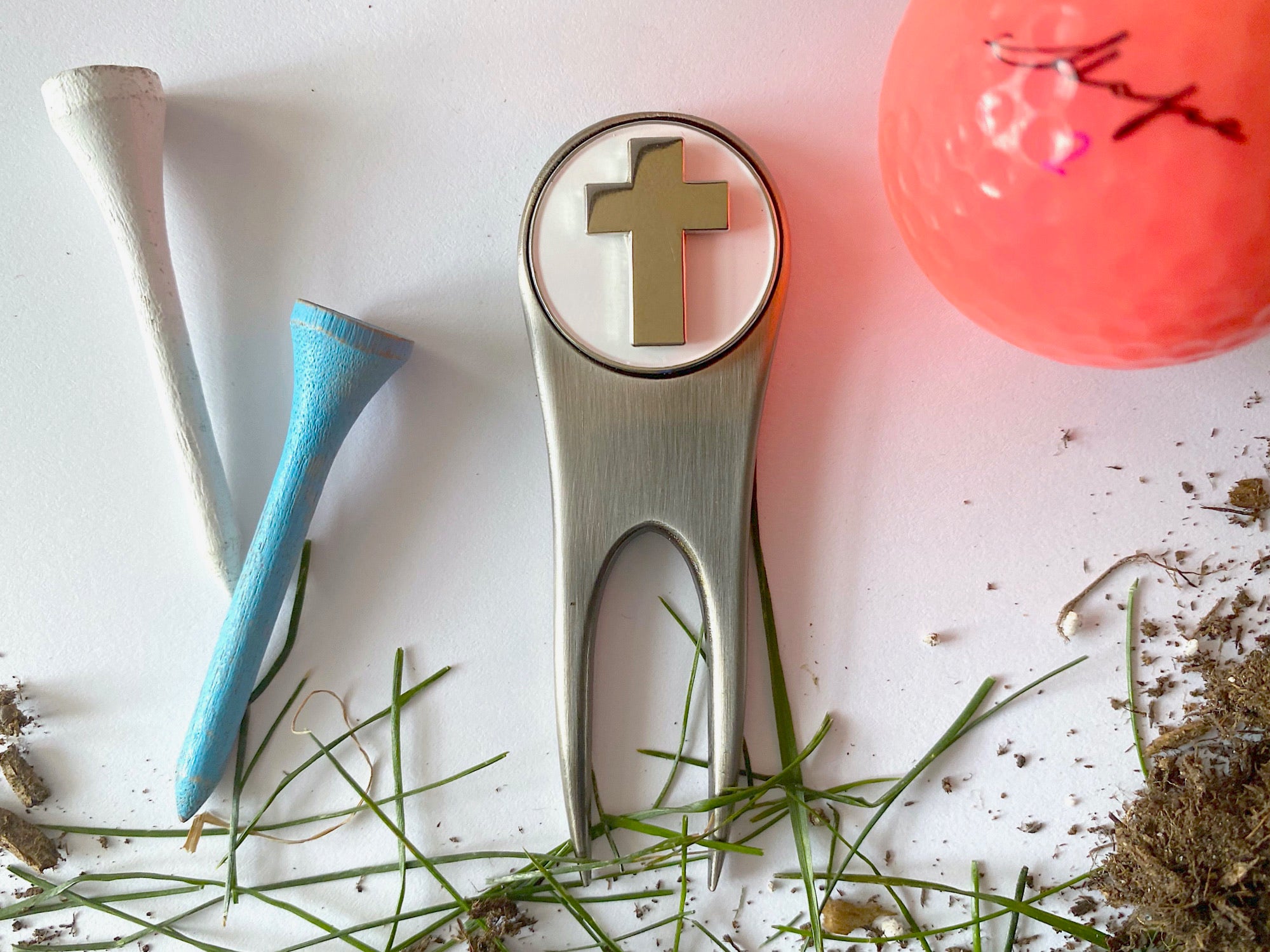Chaplain Corps Cross Golf Divot Tool and Ball Marker