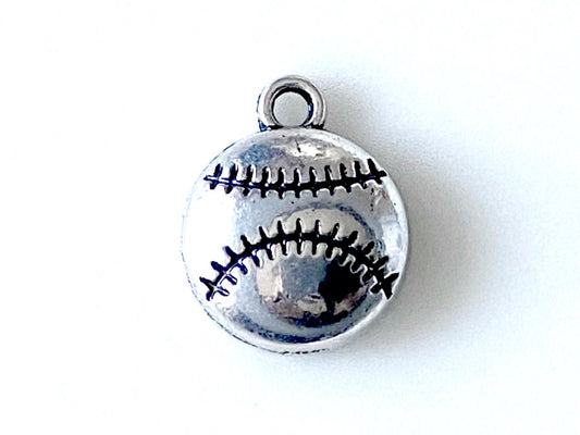 Jewelry Bar | Baseball/ Softball Pewter Charm