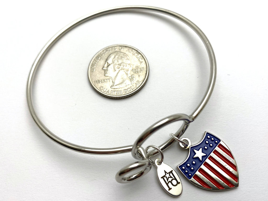 Army Adjutant General Memory Wire Bracelet | AG