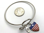 Army Adjutant General Memory Wire Bracelet | AG