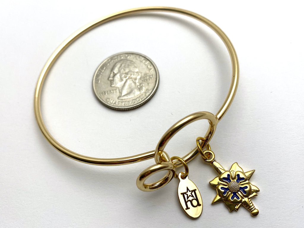 Military Intelligence (MI) Memory Wire Bracelet