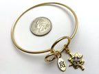 Military Intelligence (MI) Memory Wire Bracelet