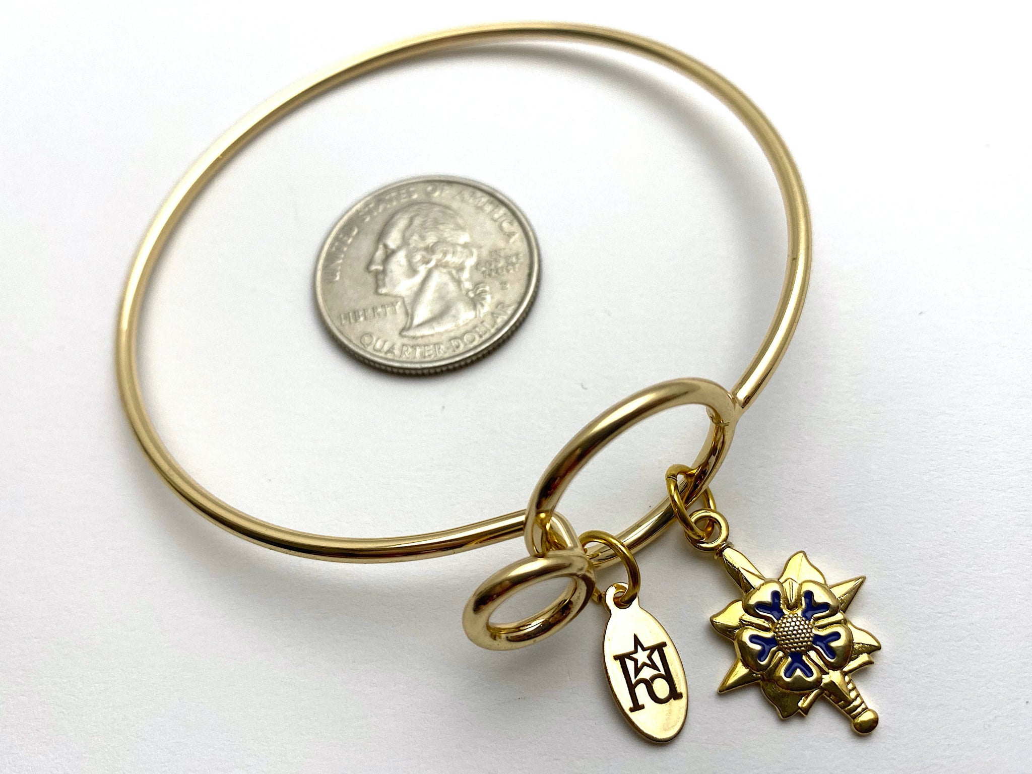 Military Intelligence (MI) Memory Wire Bracelet