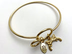 Military Police Memory Wire Bracelet | MP