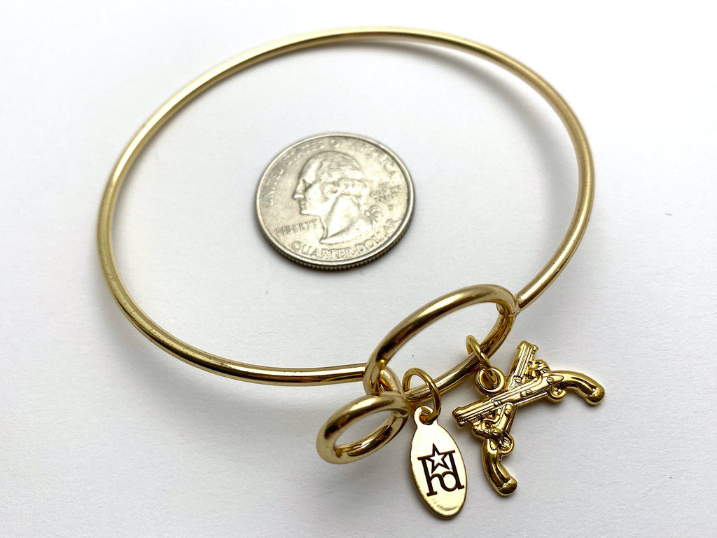 Military Police Memory Wire Bracelet | MP