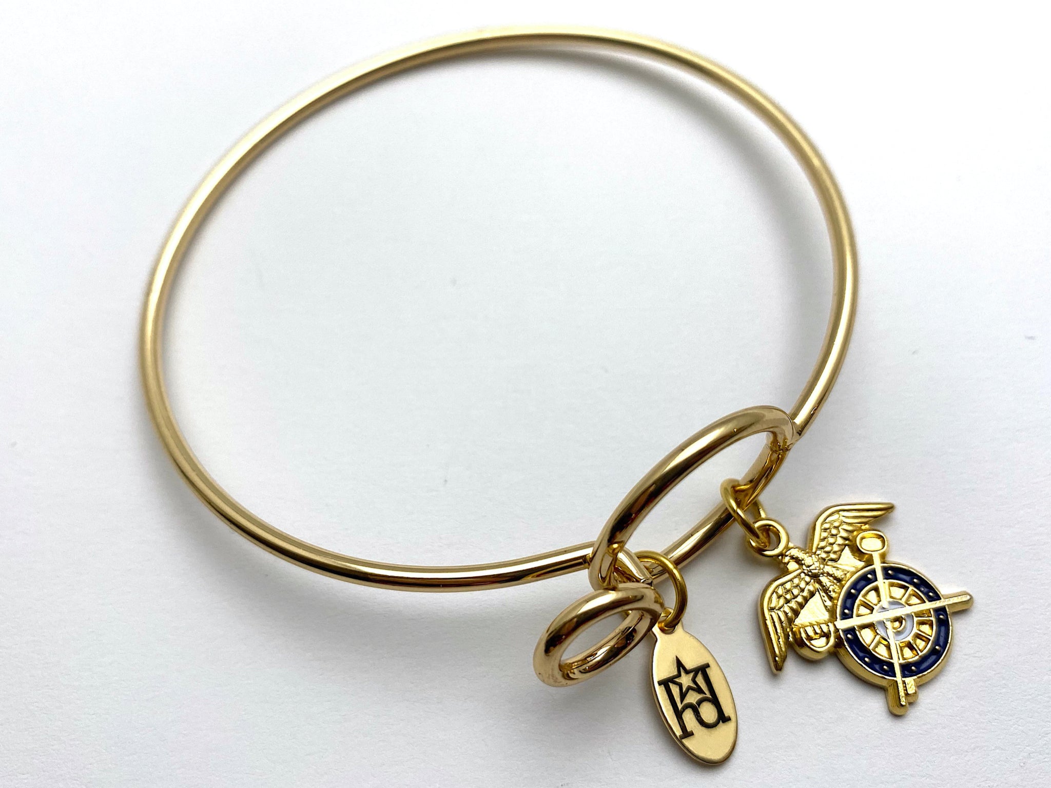Quartermaster Memory Wire Bracelet