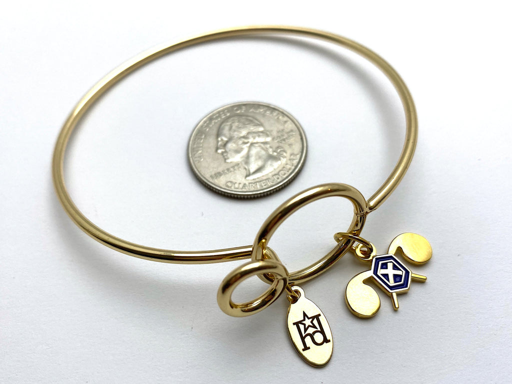 Chemical Corps Memory Wire Bracelet