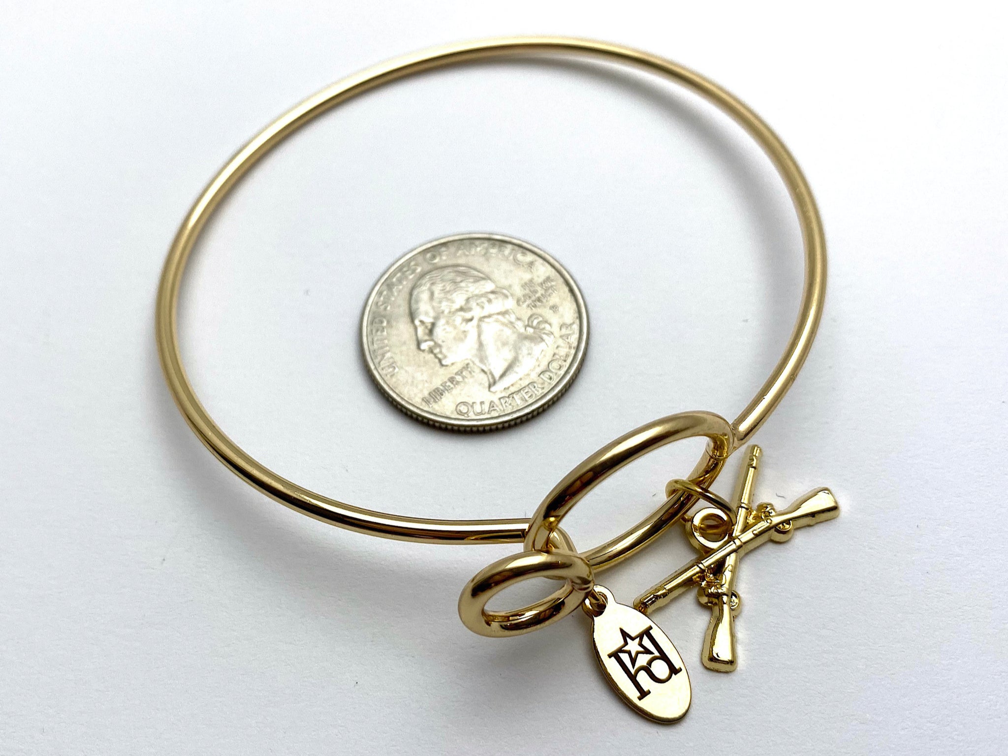 Infantry Memory Wire Bracelet | INF
