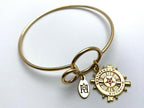Logistics Memory Wire Bracelet