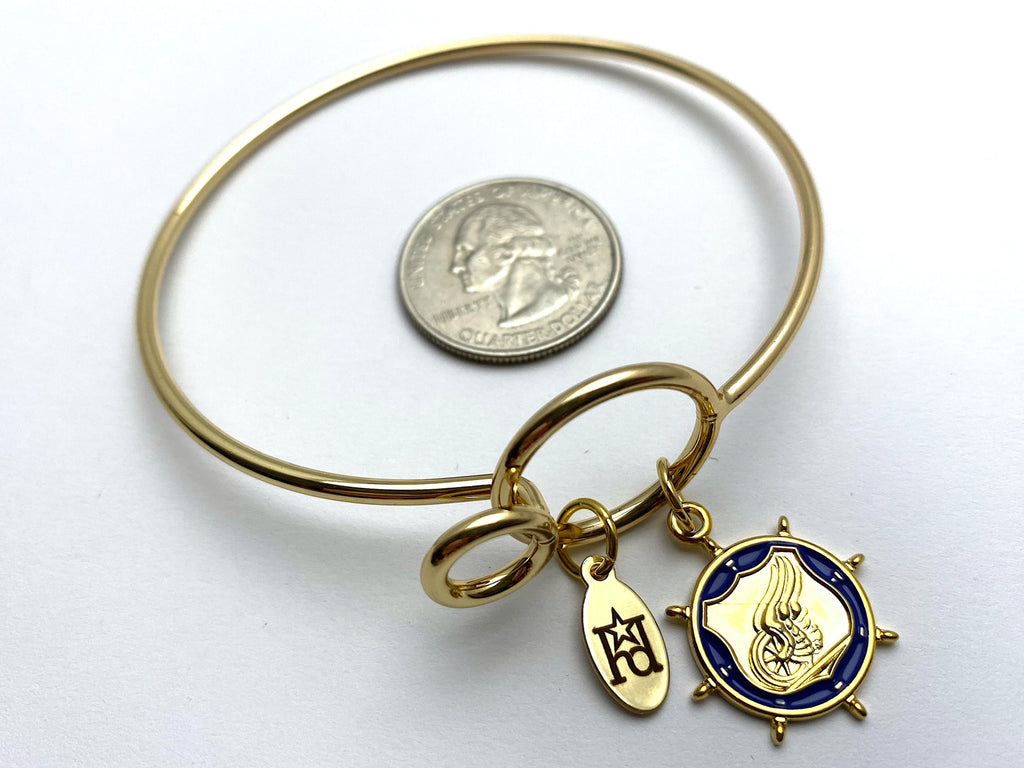 Transportation Memory Wire Bracelet