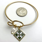 4th Infantry Division Memory Wire Bracelet | 4ID