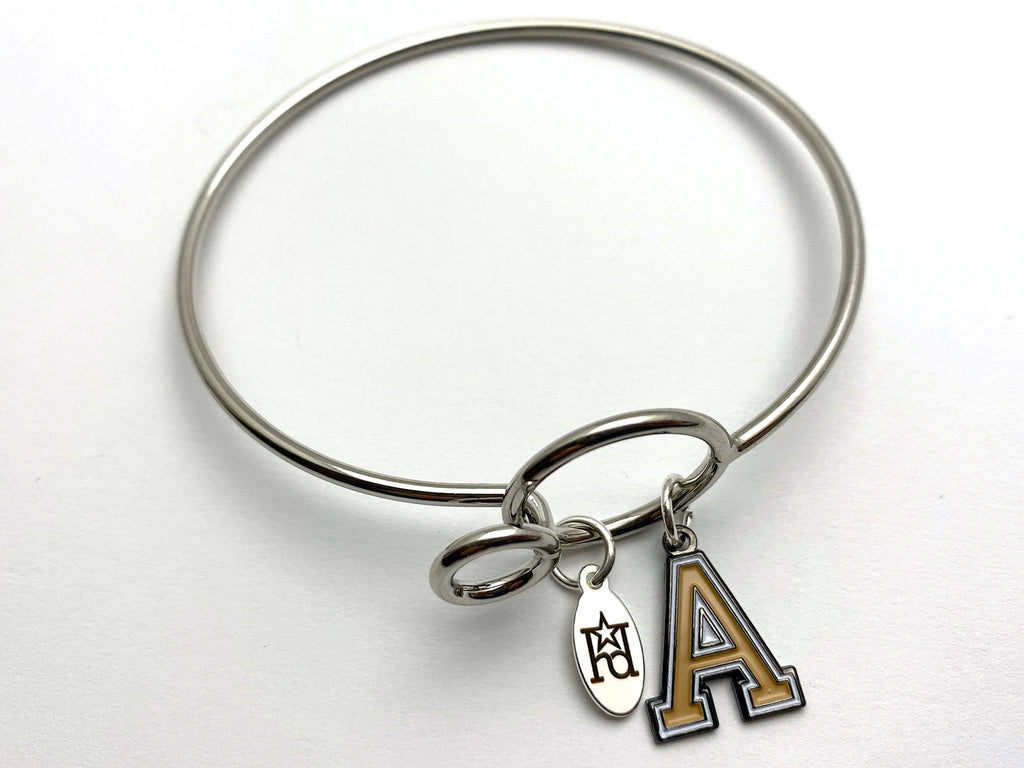 Army West Point Memory Wire Bracelet | USMA Block A