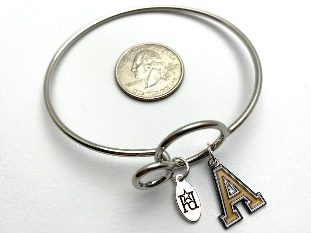 Army West Point Memory Wire Bracelet | USMA Block A
