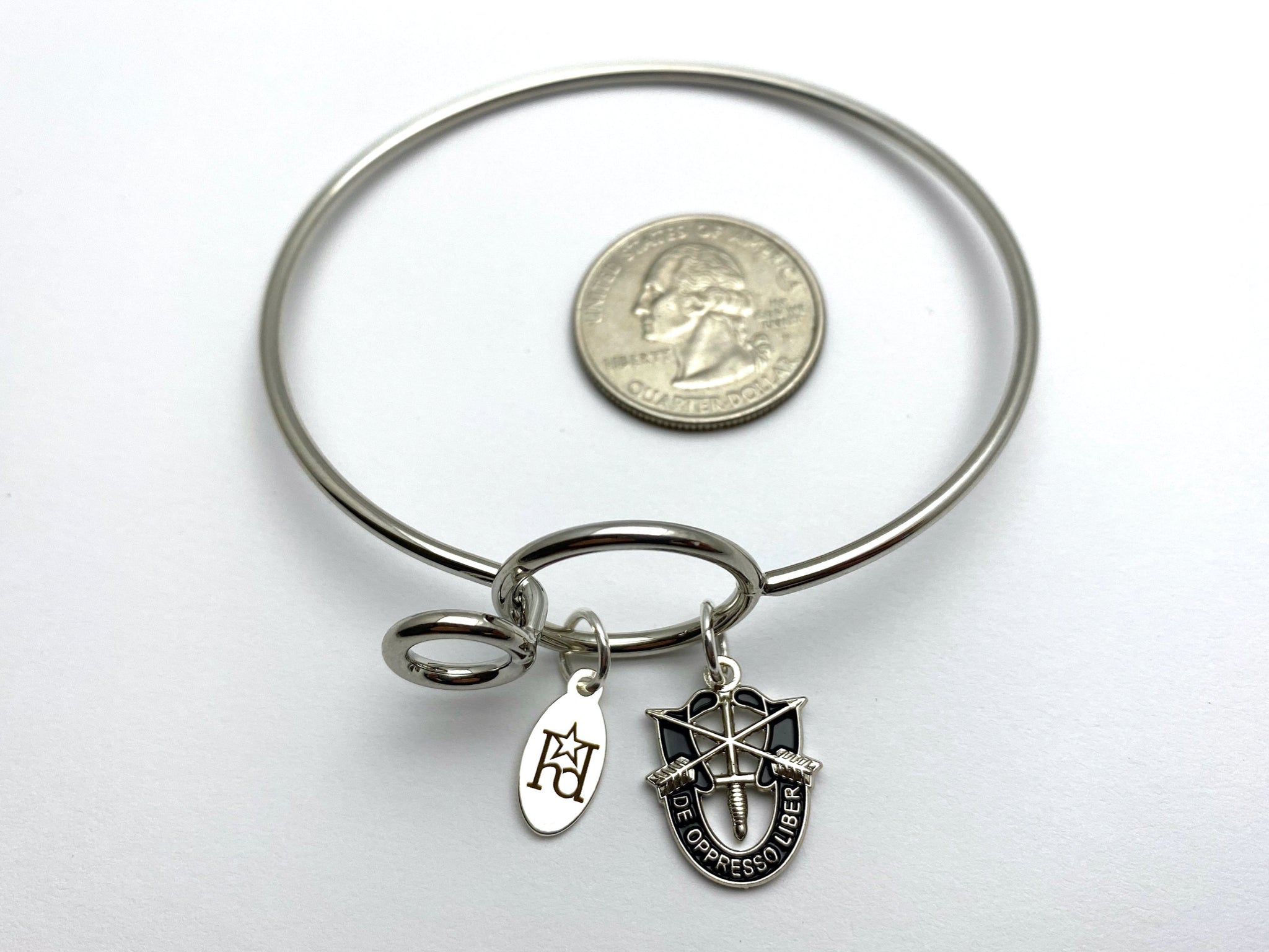 Special Forces DOL Memory Wire Bracelet | De Oppresso Liber