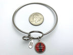 National Guard Memory Wire Bracelet