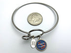 Coast Guard Memory Wire Bracelet