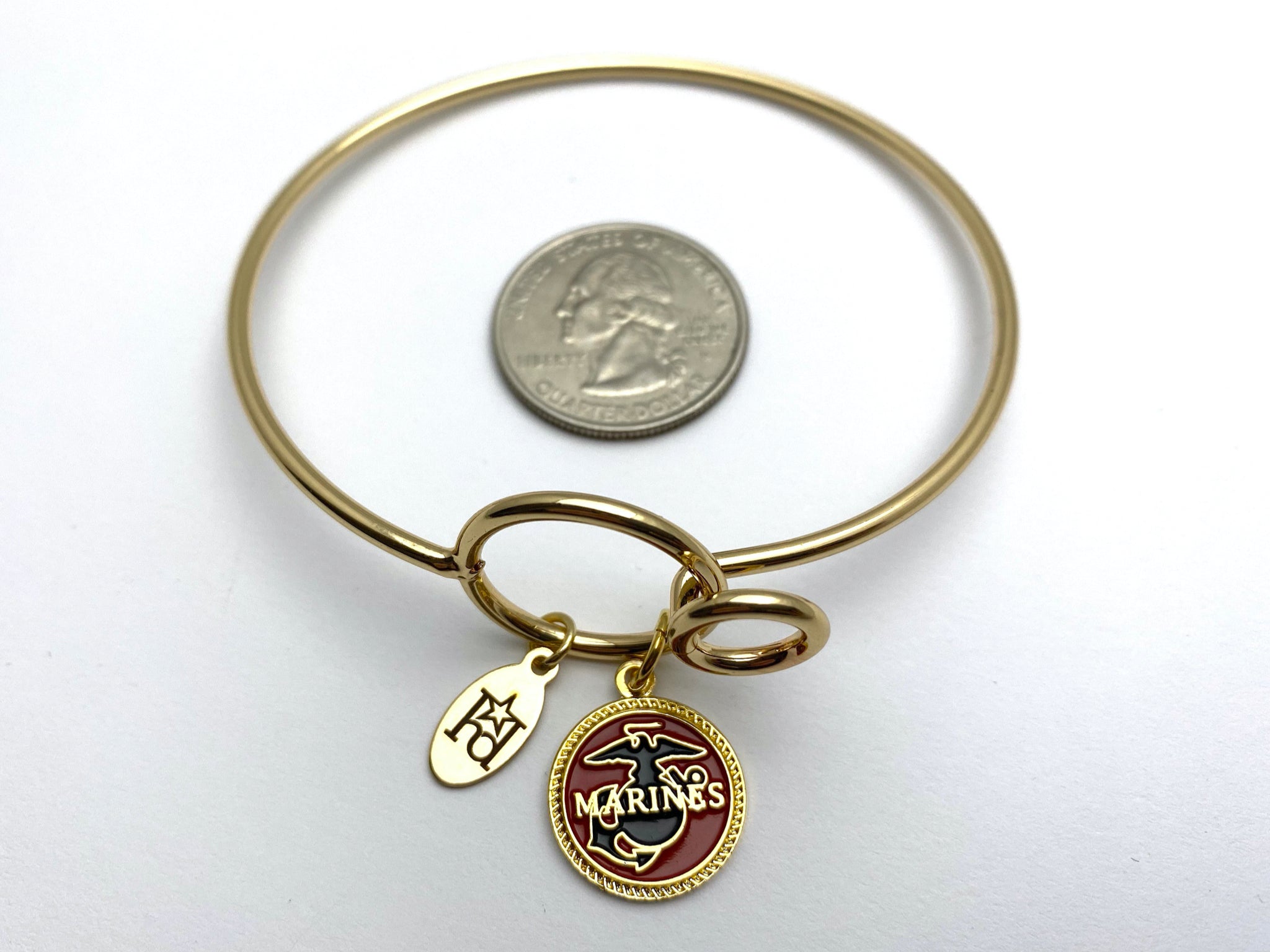 Marines Memory Wire Bracelet | USMC EGA