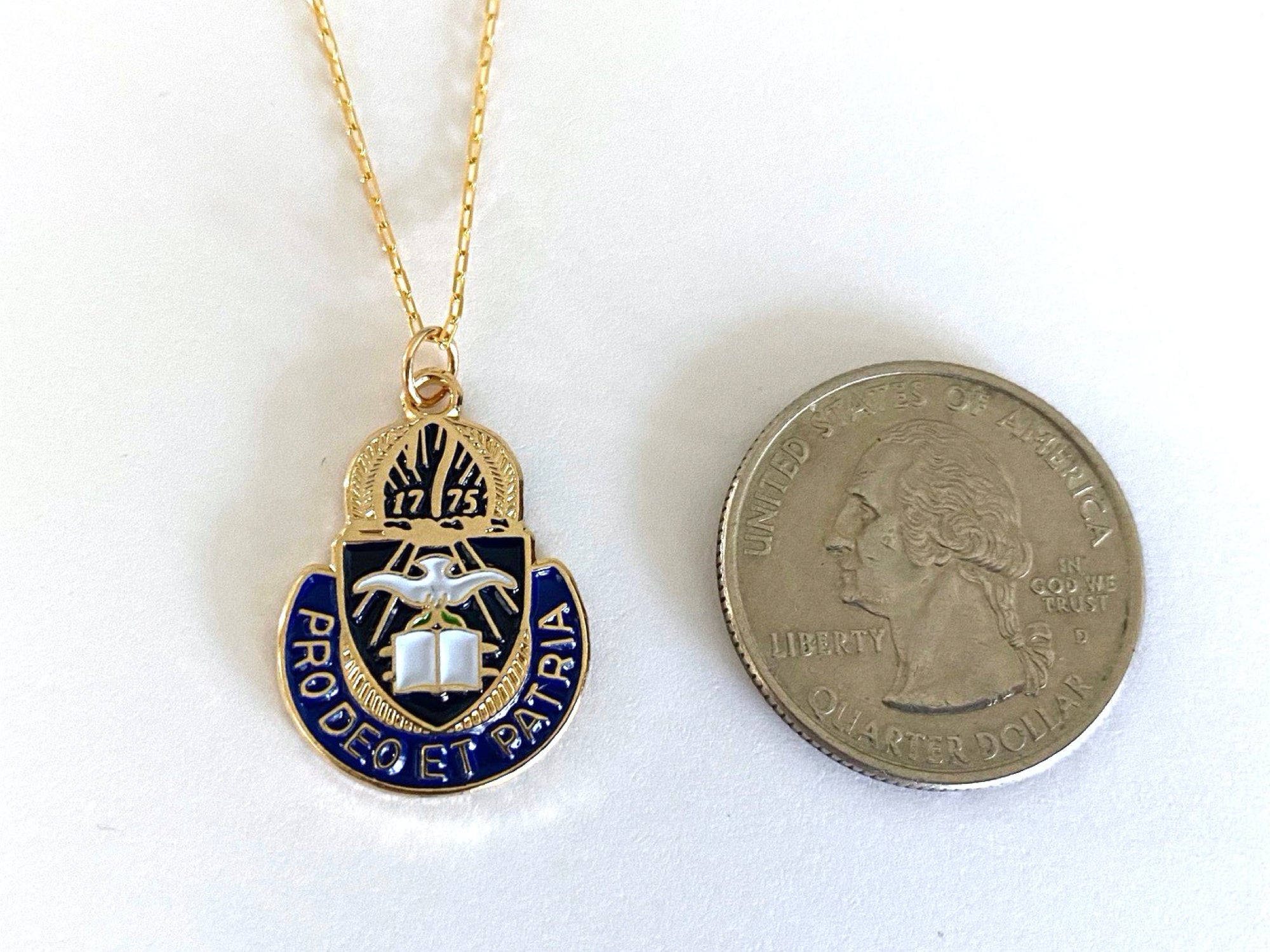 Chaplain Corps Charm Necklace