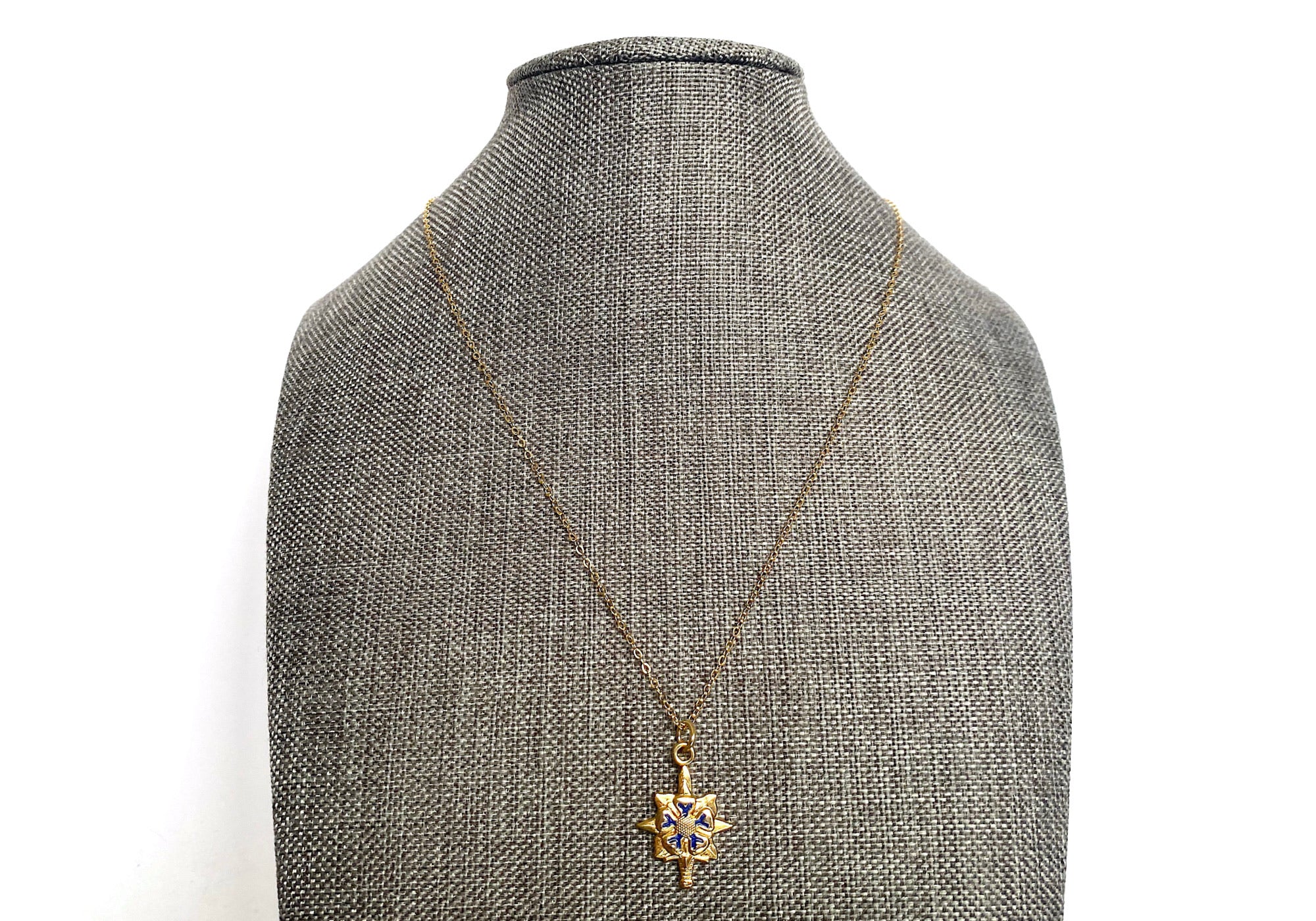 Military Intelligence (MI) Charm Necklace