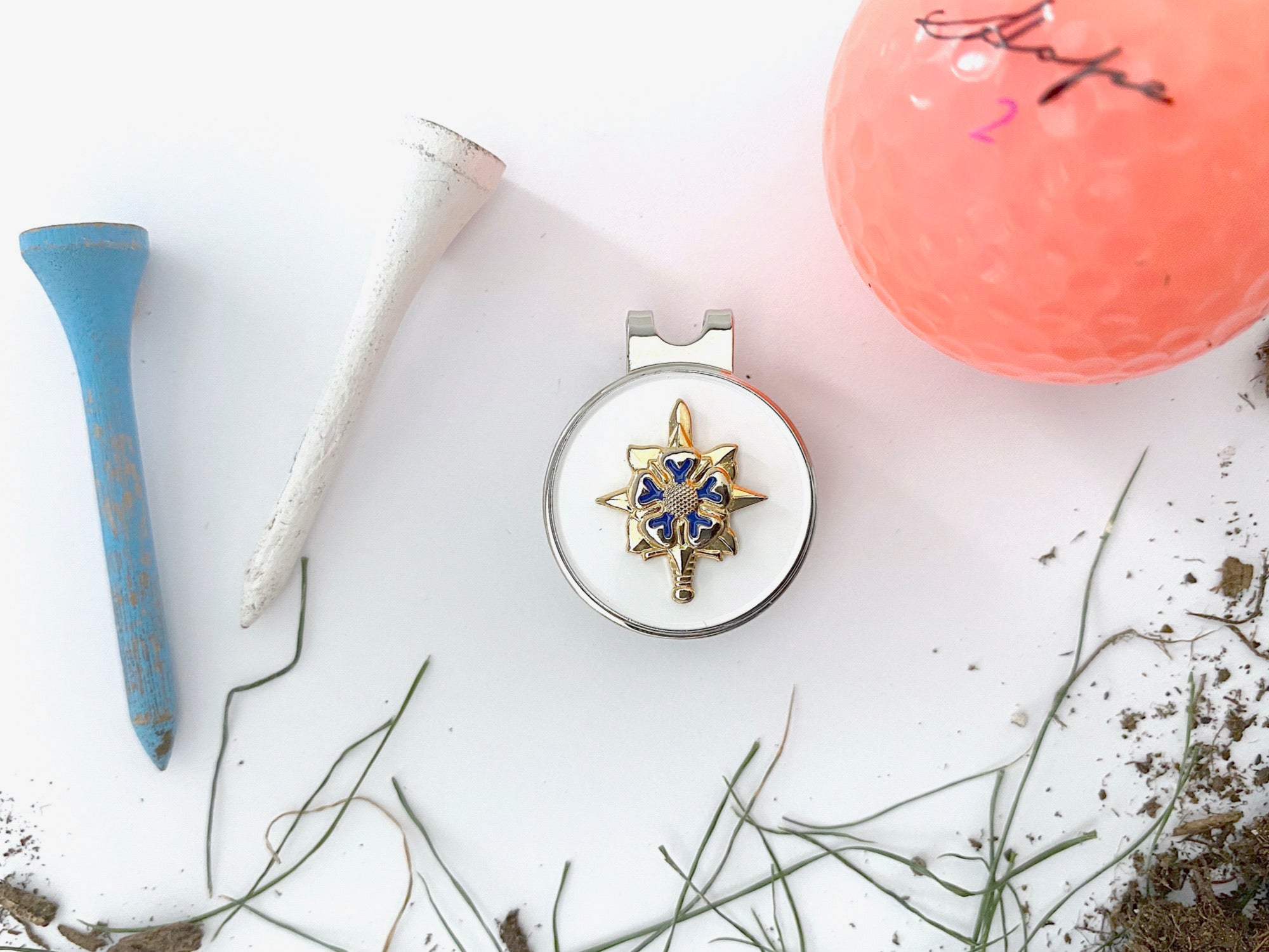 Military Intelligence (MI) Golf Hat Clip and Ball Marker