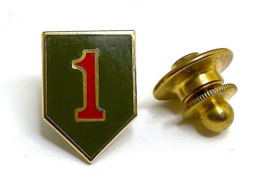 1st Infantry Division Lapel Pin