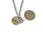 Tankin' Hand-stamped Necklace
