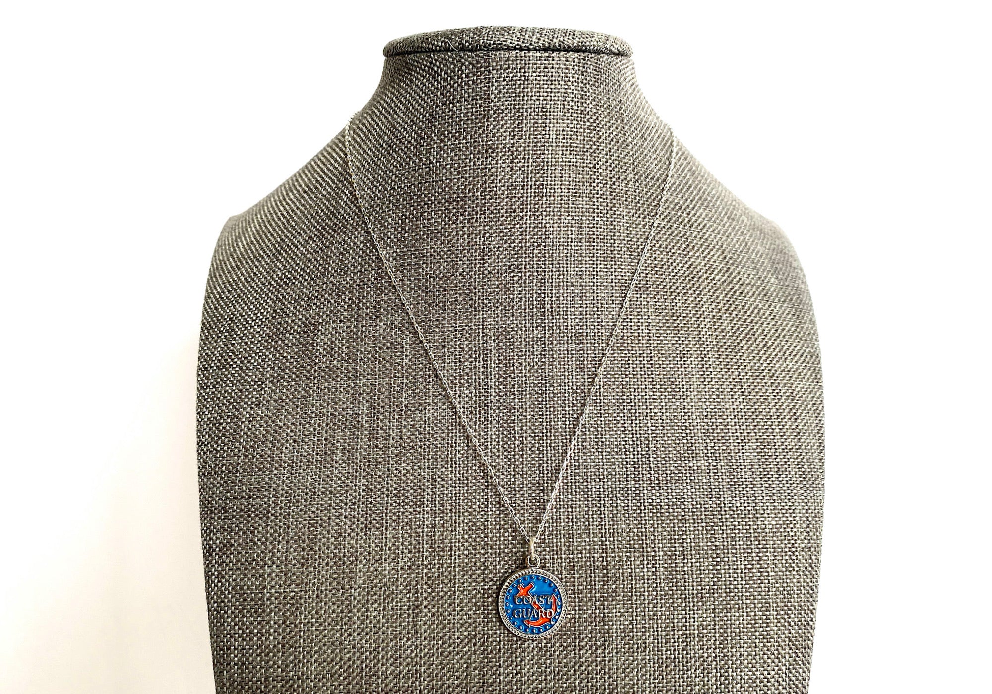 Coast Guard Charm Necklace