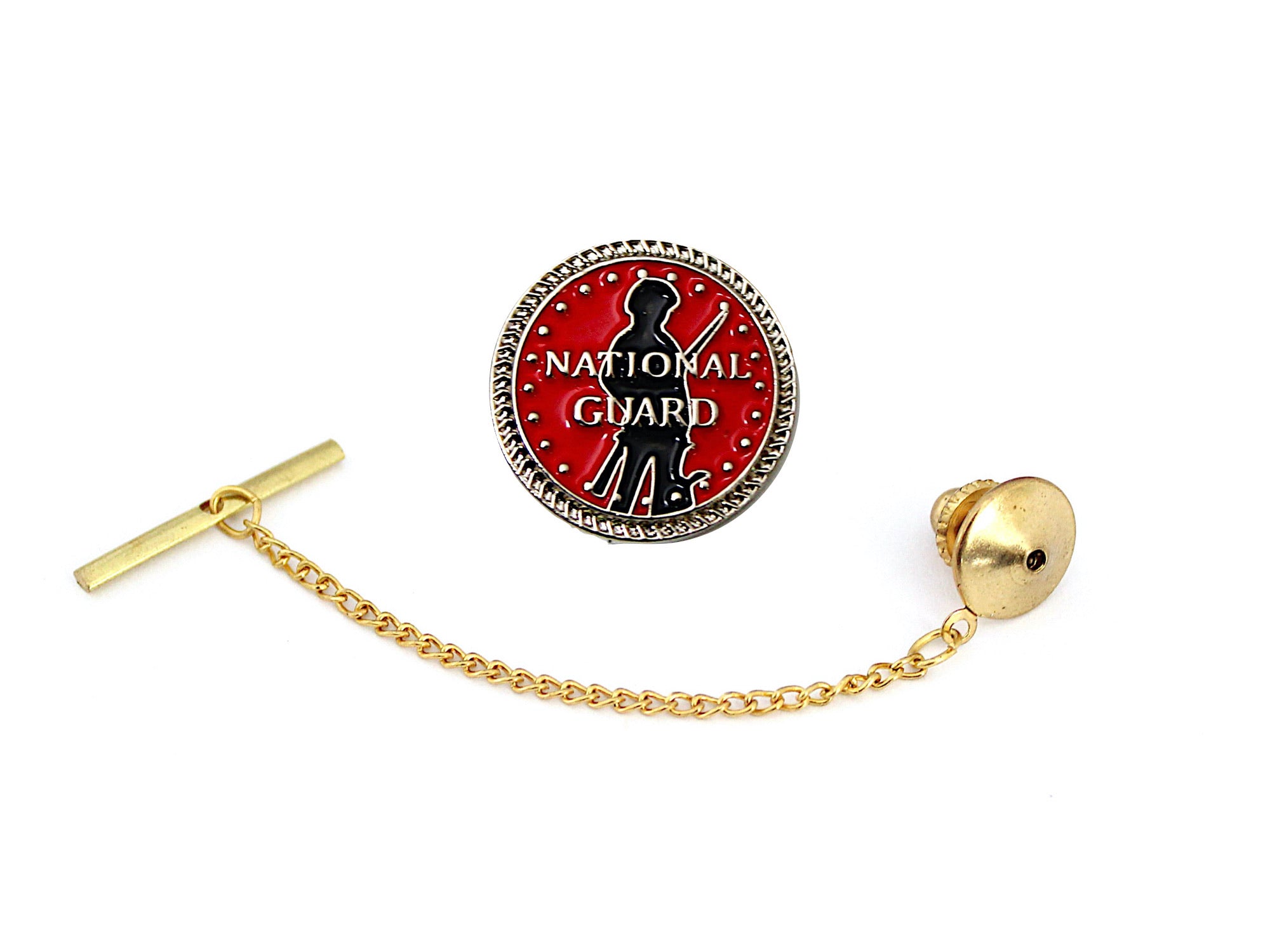 National Guard Gold Tie Tack
