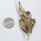 Gold Star Flag Vintage Brooch BR1009