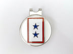 Blue Star Golf Hat Clip and Ball Marker