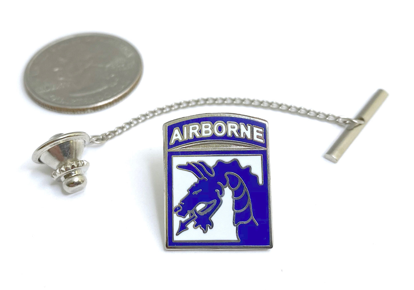 US Army XVIII Airborne Corps (18th Airborne Corps) Tie Tack