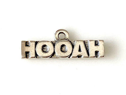 Jewelry Bar | Hooah Sterling Silver Charm