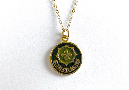 2nd Cavalry Regiment Charm Necklace
