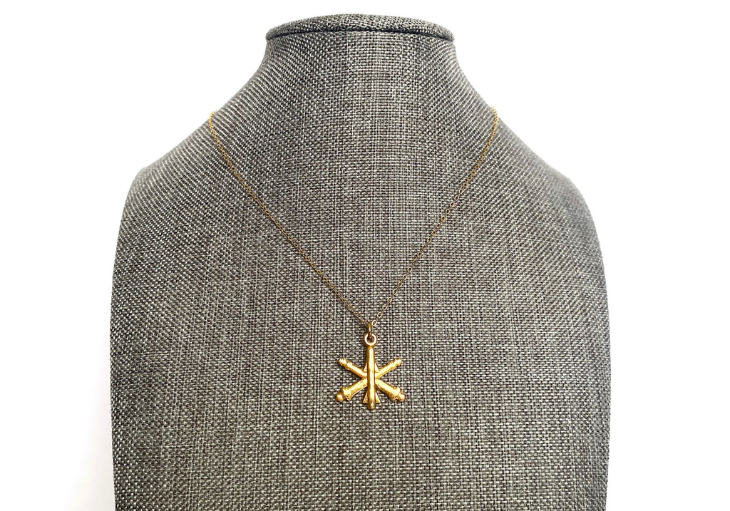 Air Defense Artillery Charm Necklace